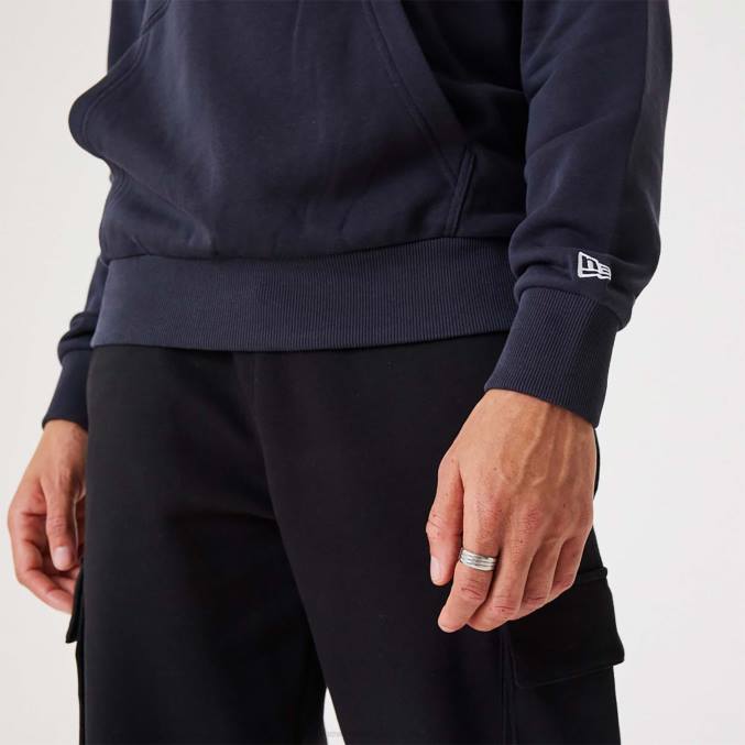 New Era New York Yankees mlb teamlogo marineblauwe pullover hoodie BT242721