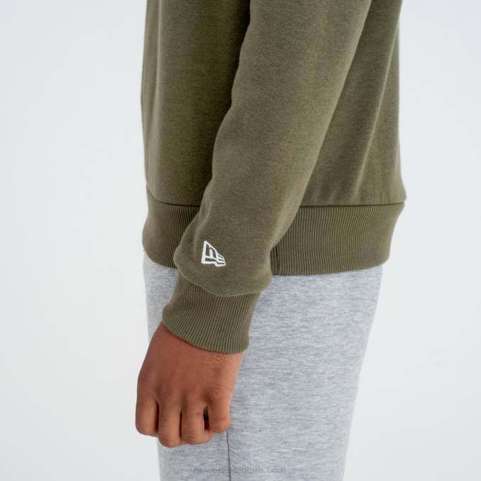 New Era New York Yankees teamlogo groen sweatshirt met ronde hals BT242758