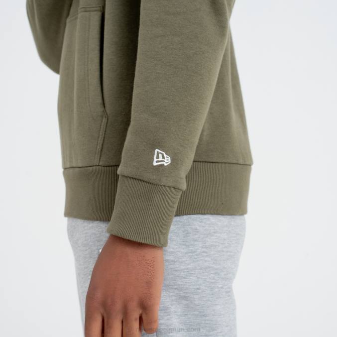 New Era New York Yankees teamlogo groene hoodie BT242766