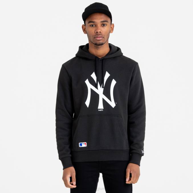 New Era New York Yankees teamlogo zwarte hoodie BT242797
