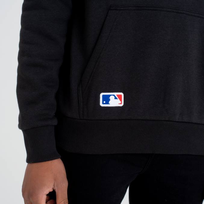 New Era New York Yankees teamlogo zwarte hoodie BT242797