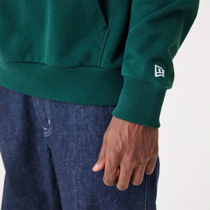 New Era Oakland Athletics MLB Heritage donkergroene oversized hoodie BT242697