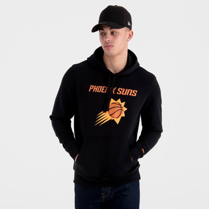 New Era Zwarte hoodie met phoenix suns-teamlogo BT242671