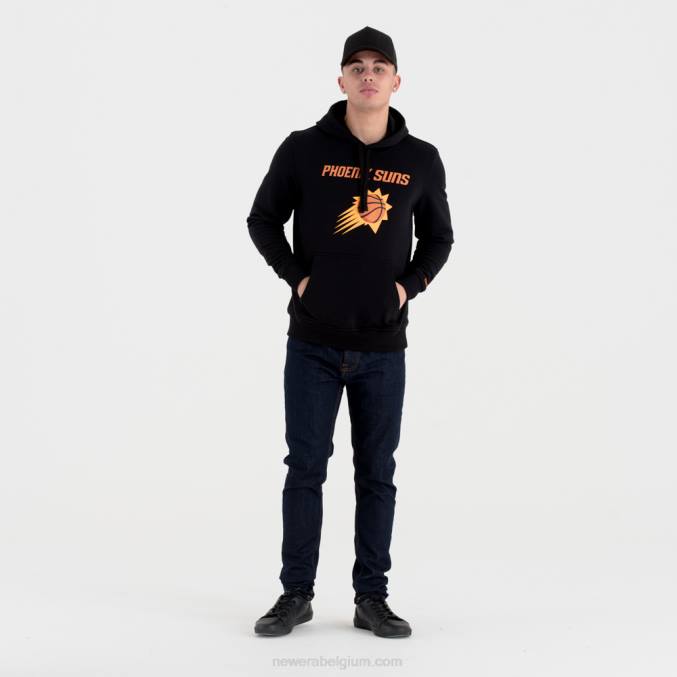 New Era Zwarte hoodie met phoenix suns-teamlogo BT242671