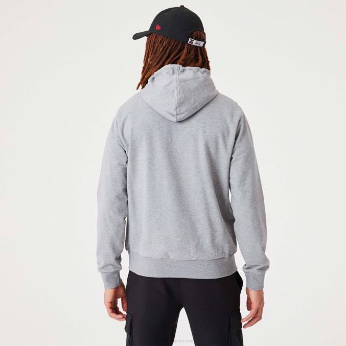 New Era chicago bulls nba drip logo medium grijze pullover hoodie BT242812