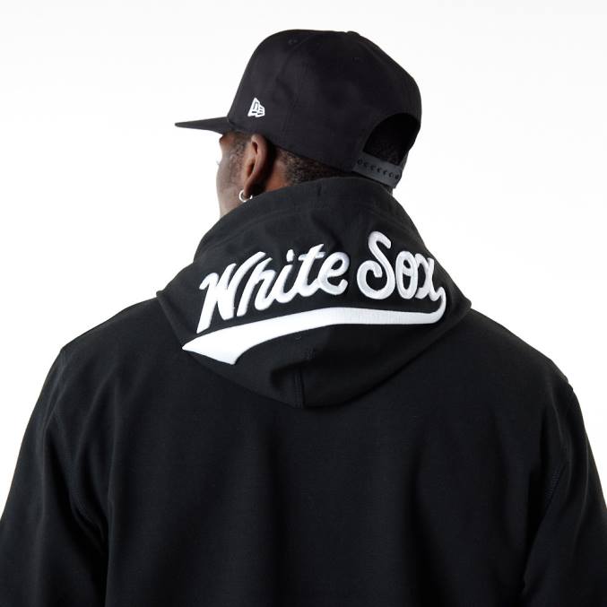 New Era chicago white sox mlb logo select zwarte hoodie BT242682