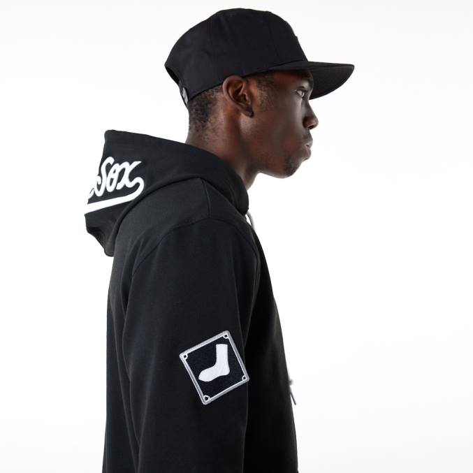 New Era chicago white sox mlb logo select zwarte hoodie BT242682