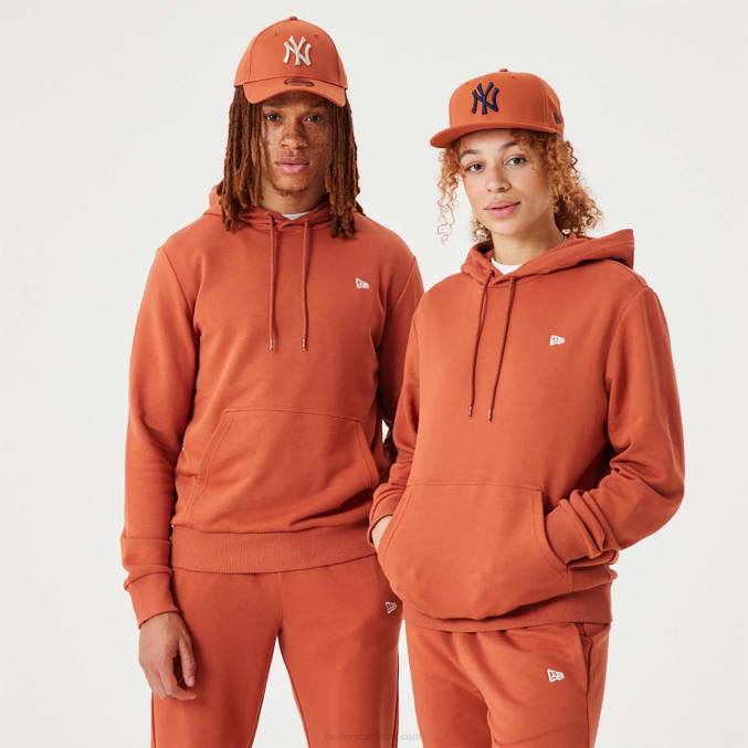 New Era essentiële medium bruine pullover hoodi BT242657