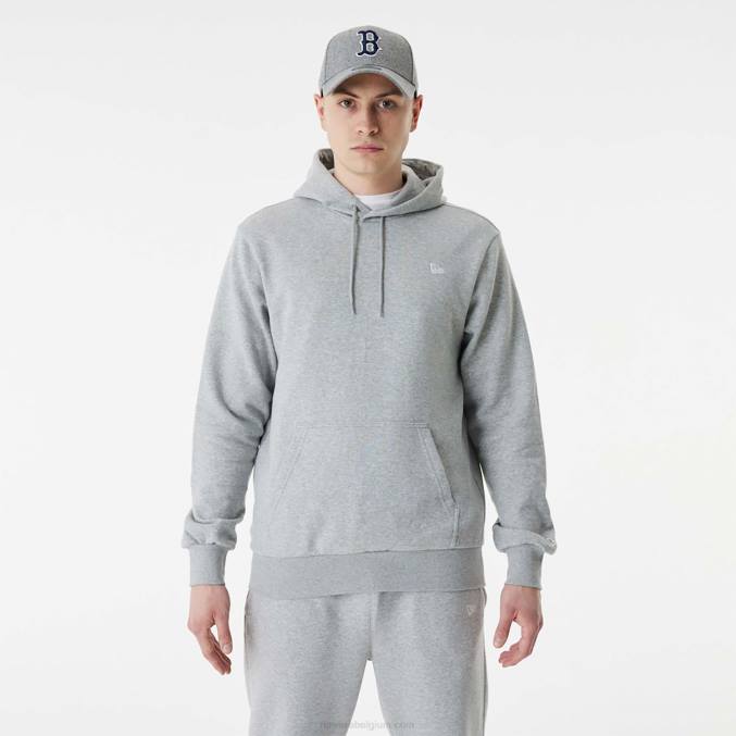 New Era essentiële medium grijze pullover hoodie BT242681