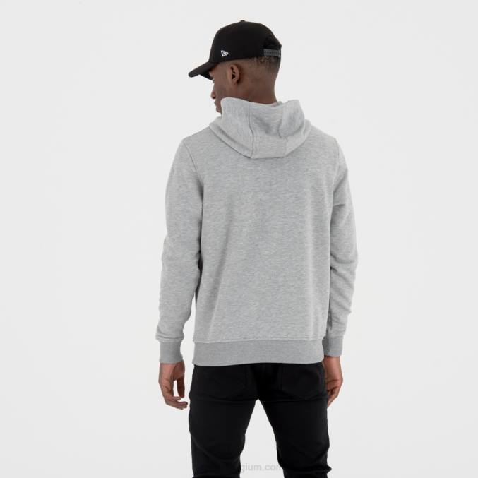 New Era grijze hoodie met Charlotte Hornets-teamlogo BT242825