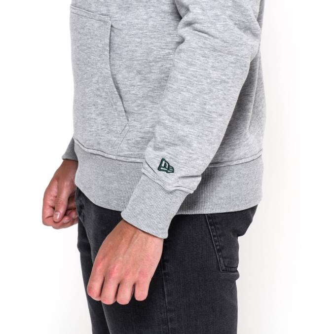 New Era groene bay packers team logo grijze hoodie BT242789