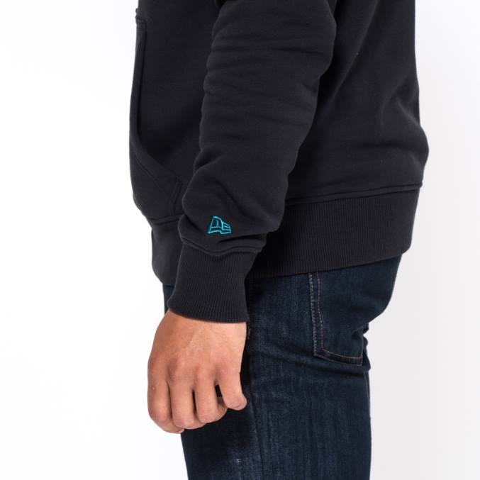 New Era jacksonville jaguars teamlogo zwarte hoodie BT242817