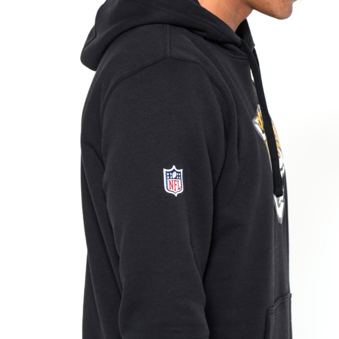 New Era jacksonville jaguars teamlogo zwarte hoodie BT242817