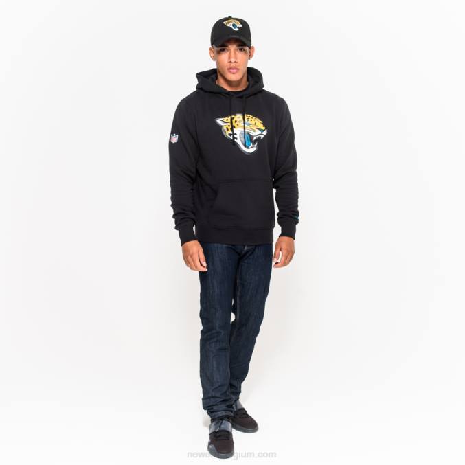 New Era jacksonville jaguars teamlogo zwarte hoodie BT242817