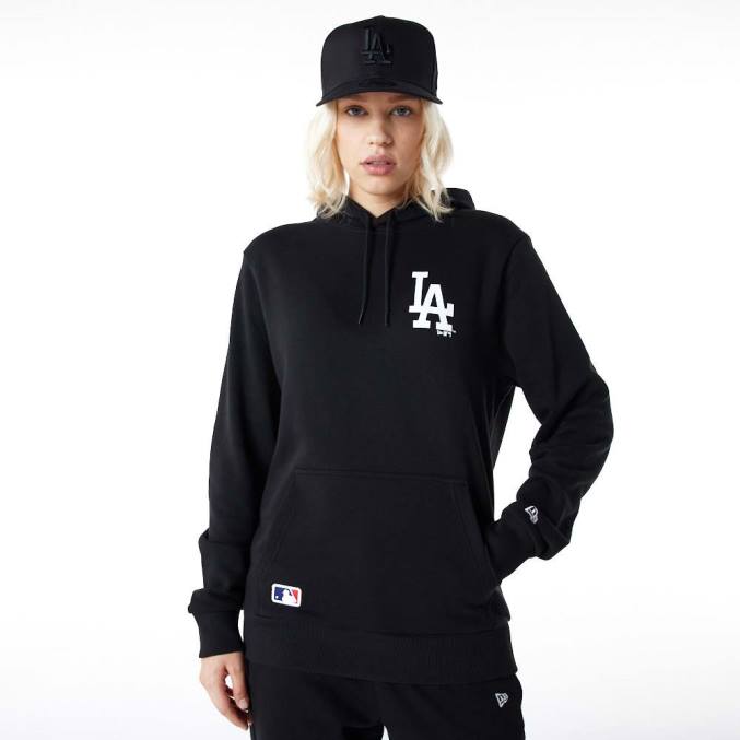 New Era la dodgers essentials zwarte hoodie BT242777