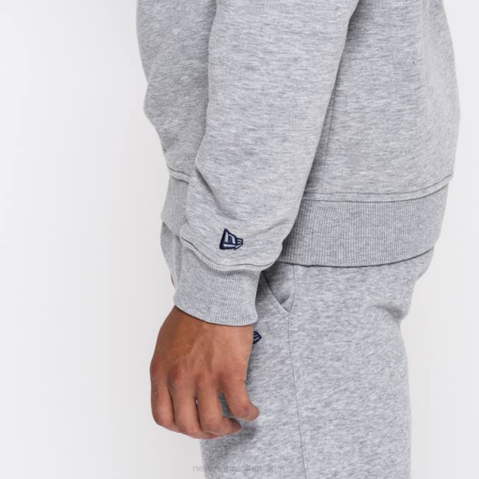 New Era la dodgers grijs sweatshirt met ronde hals BT242796