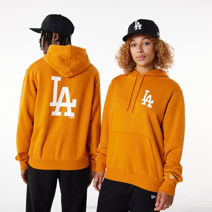 New Era la dodgers mlb league essentiële oranje hoodie BT242714