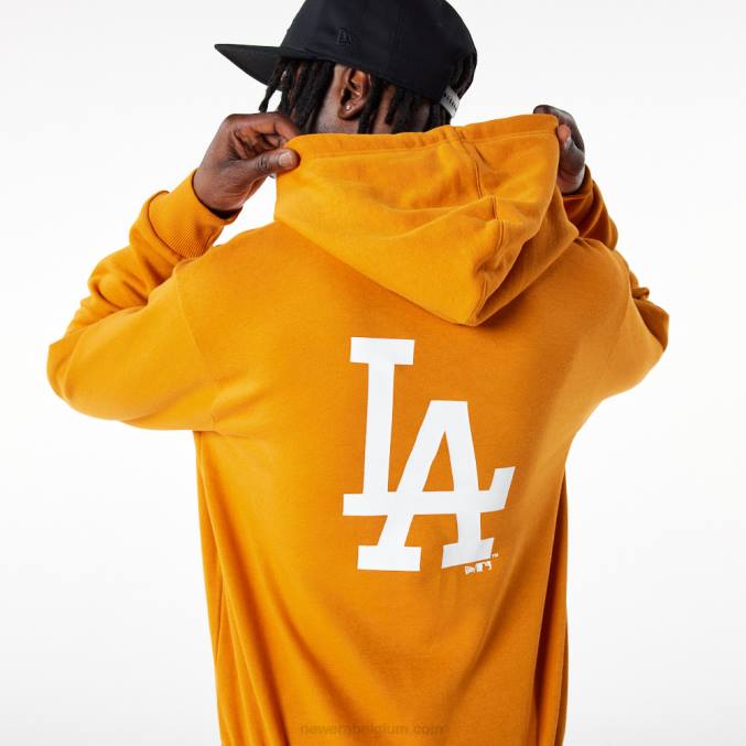 New Era la dodgers mlb league essentiële oranje hoodie BT242714