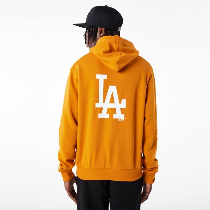 New Era la dodgers mlb league essentiële oranje hoodie BT242714