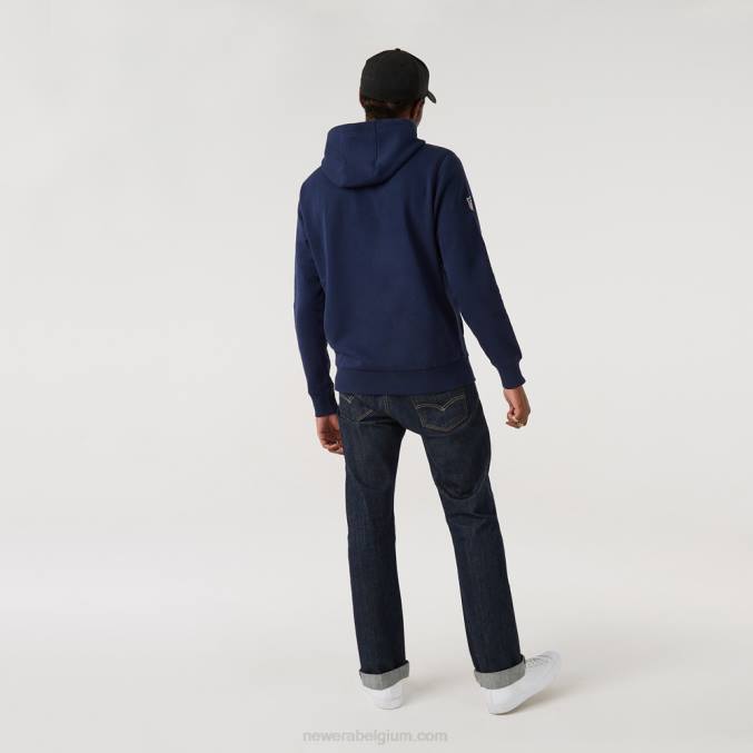 New Era la rams blauwe hoodie met teamlogo BT242692