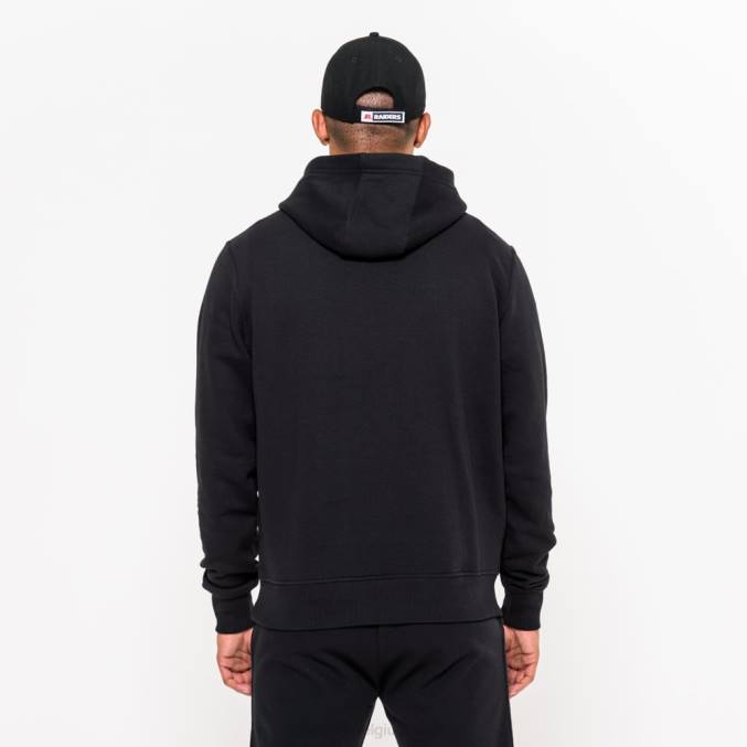 New Era las vegas raiders pullover teamlogo zwarte hoodie BT242830