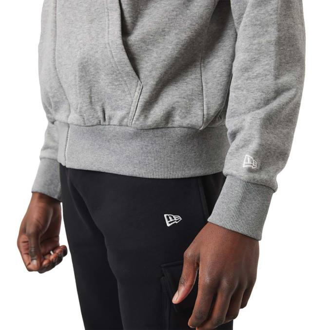 New Era new york yankees mlb league essentiële grijze hoodie met rits BT242835