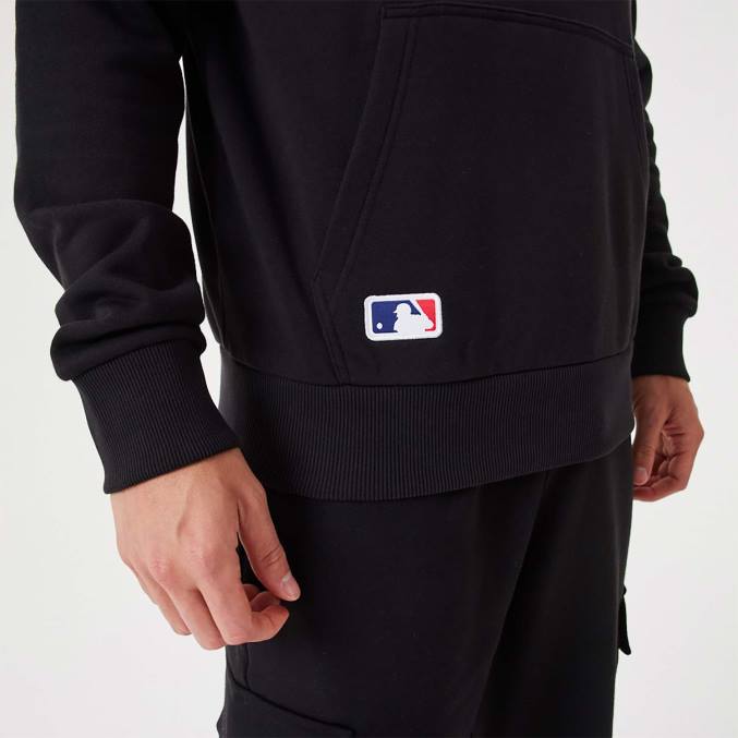 New Era new york yankees mlb league essentiële zwarte pullover hoodie BT242776