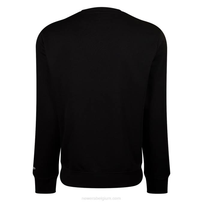 New Era nfl logo zwart sweatshirt met ronde hals BT242668