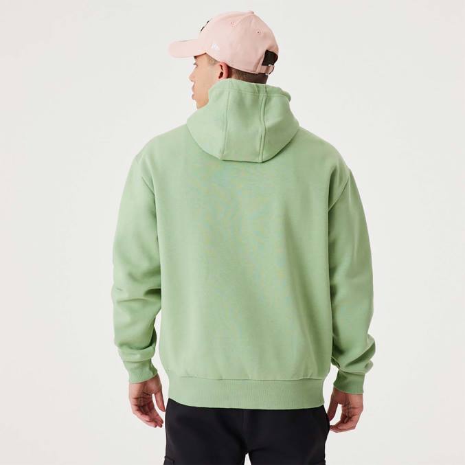 New Era smiley essentials medium groene pullover hoodie BT242801