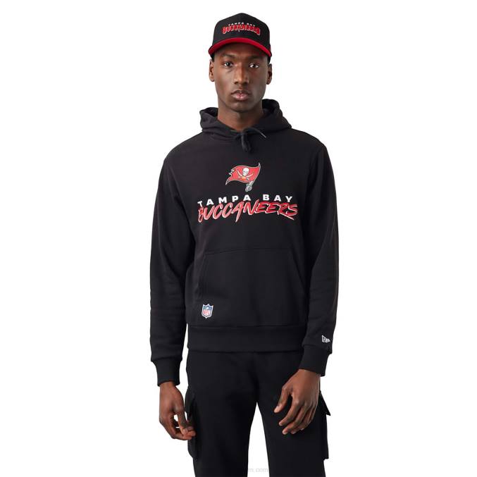 New Era tampa bay buccaneers nfl script zwarte hoodie BT242794