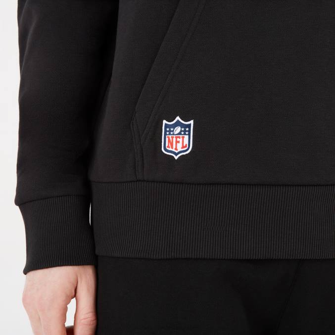 New Era tampa bay buccaneers nfl teamlogo zwarte hoodie BT242829