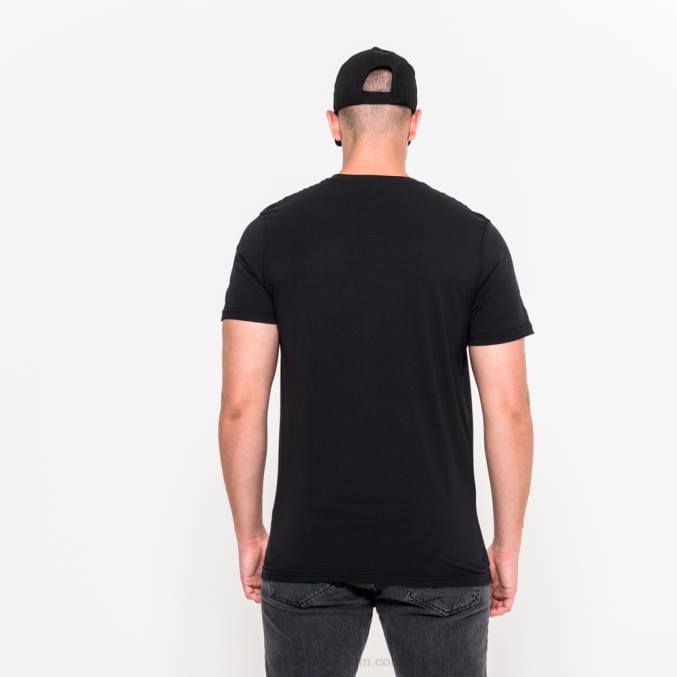 New Era Atlanta Falcons teamlogo zwart t-shirt BT243131