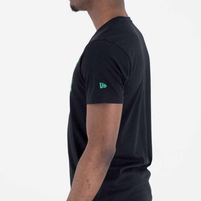 New Era Boston Celtics teamlogo zwart t-shirt BT243145