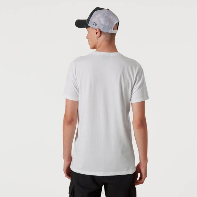 New Era Brooklyn Nets nba woordmerk wit t-shirt BT242978