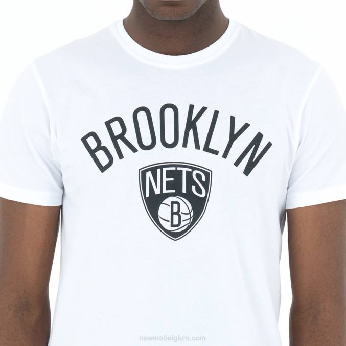 New Era Brooklyn Nets wit t-shirt BT243023