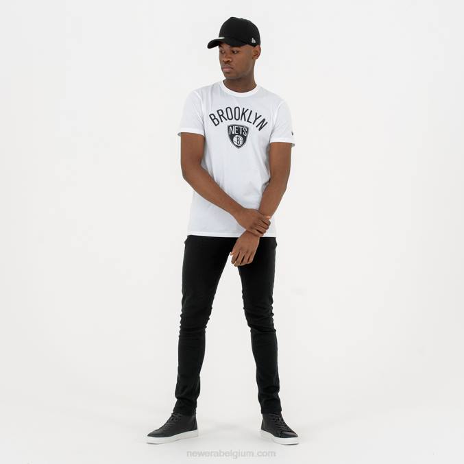 New Era Brooklyn Nets wit t-shirt BT243023