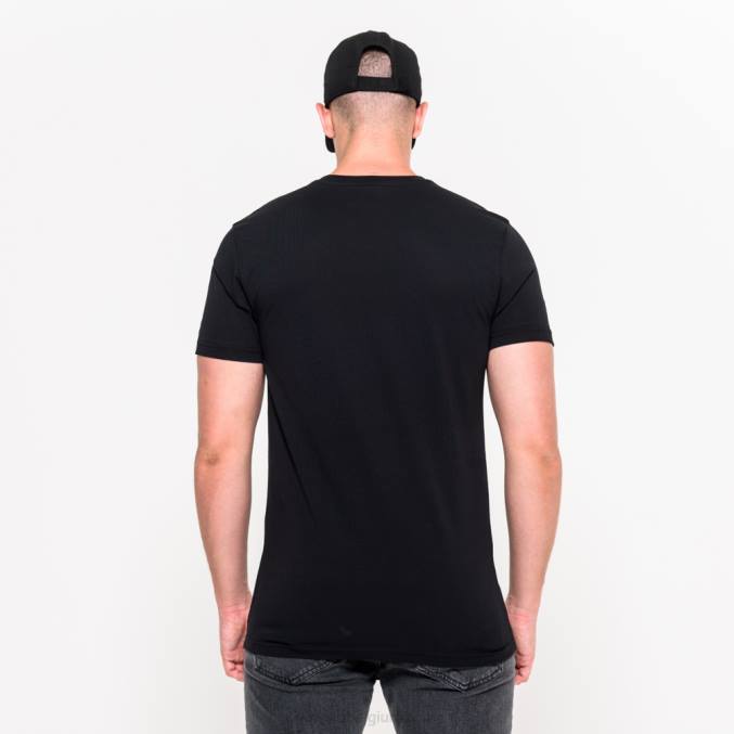 New Era Carolina panthers team logo zwart t-shirt BT243037