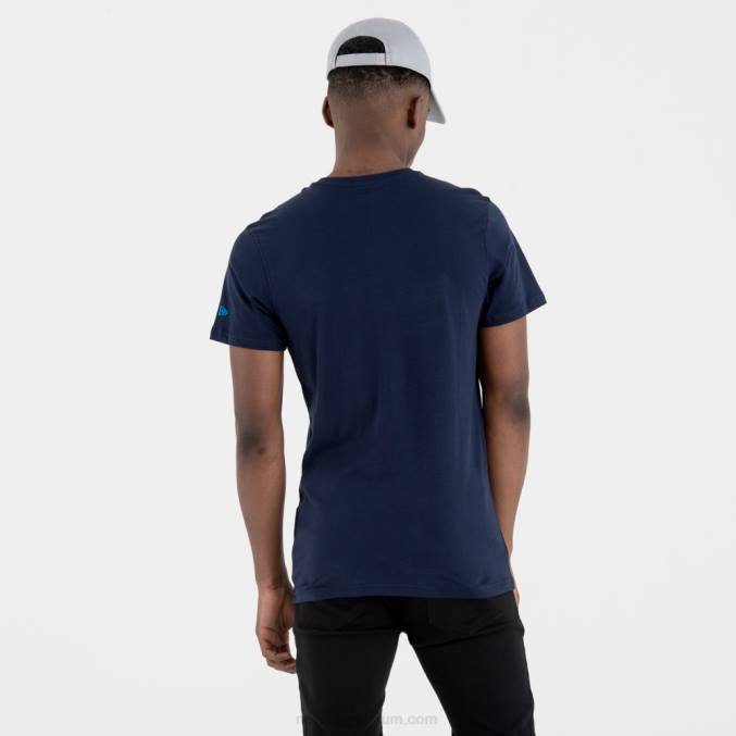 New Era Dallas Mavericks NBA-teamlogo marineblauw T-shirt BT242982