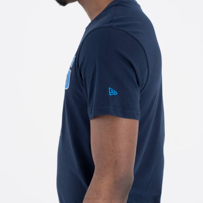 New Era Dallas Mavericks NBA-teamlogo marineblauw T-shirt BT242982