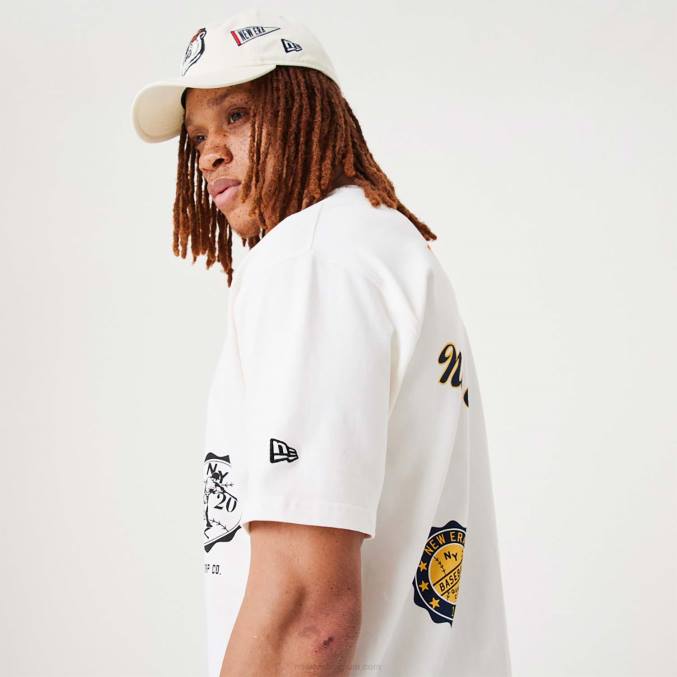 New Era Heritage-badge open wit oversized T-shirt BT243095