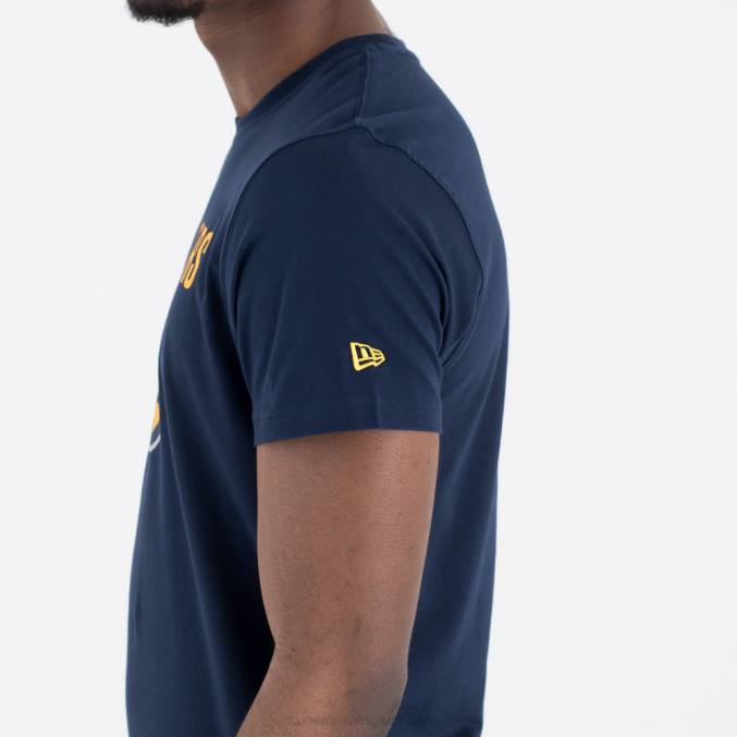 New Era Indiana Pacers NBA teamlogo marineblauw T-shirt BT242996