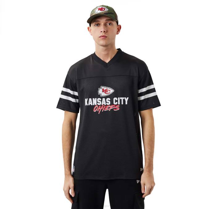 New Era Kansas City Chiefs nfl script zwarte trui BT242935
