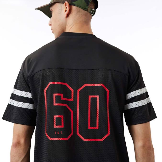 New Era Kansas City Chiefs nfl script zwarte trui BT242935