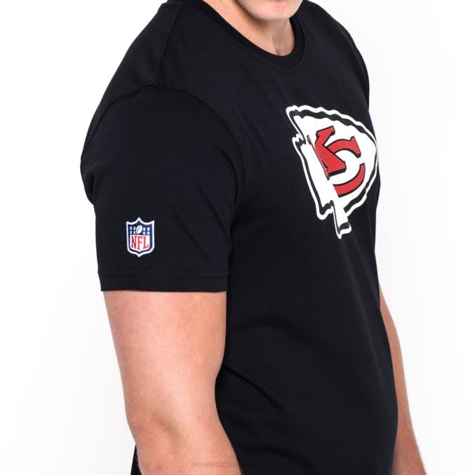New Era Kansas City Chiefs teamlogo zwart t-shirt BT243106
