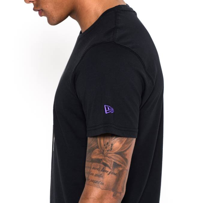 New Era Minnesota Vikings team logo zwart t-shirt BT242995