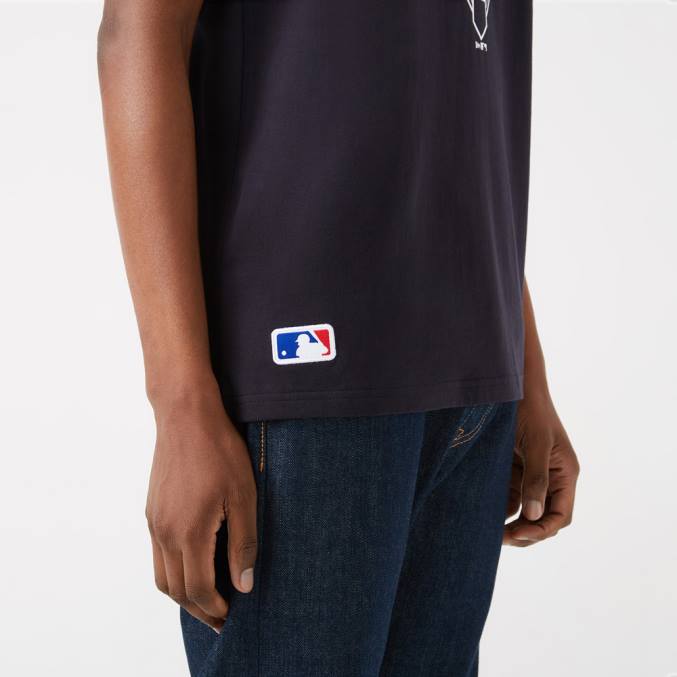 New Era New York Yankees grafisch marine t-shirt BT243007