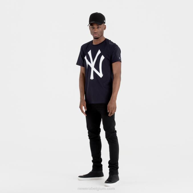 New Era New York Yankees marineblauw t-shirt BT243159
