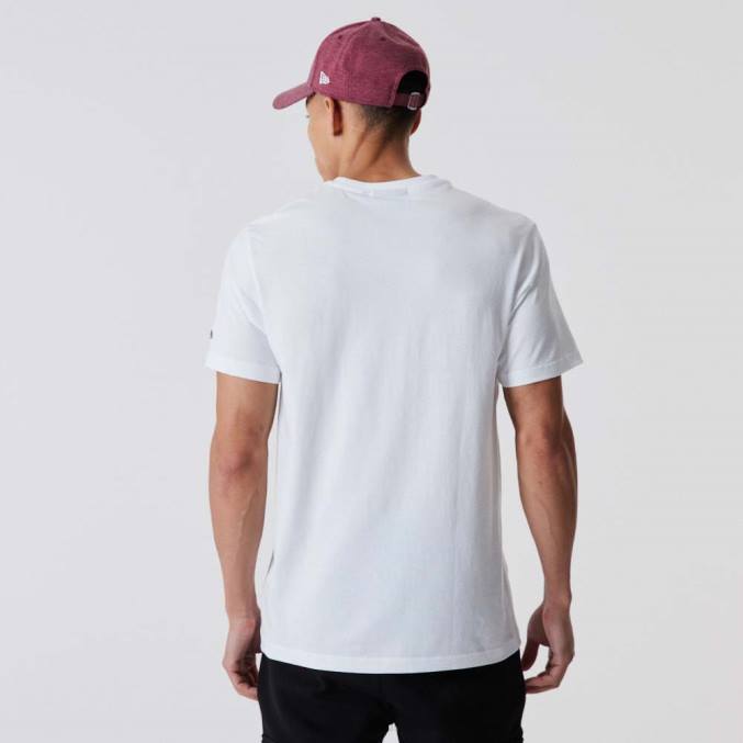 New Era New York Yankees script witte t-shirt BT243099