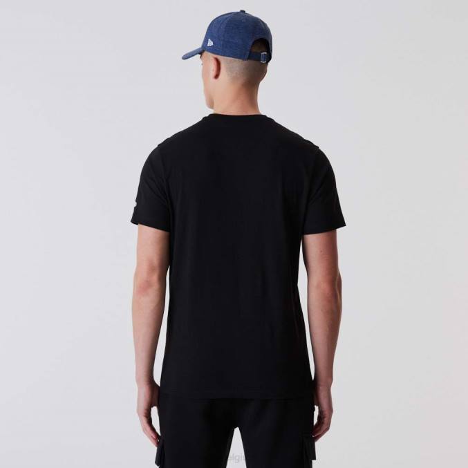New Era New York Yankees script zwarte t-shirt BT243085