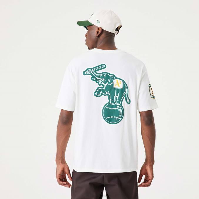 New Era Oakland Athletics mlb Heritage open wit oversized T-shirt BT243014
